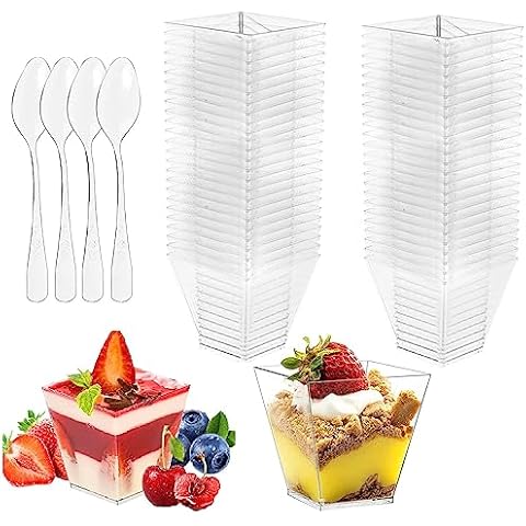 Tasses à dessert Talifoca 50 PCS Cover
