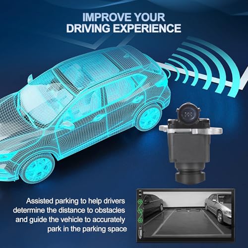 Image of Rear View Backup Camera Replacement for Dodge 2015 2016 2017 Viper 2013-2014 SRT 2013-2017 Ram 1500 2500 3500 4500 SRT for Chry 200 3L 3.6L V6 6.4L V8 Parking Assist Camera 56038978AL