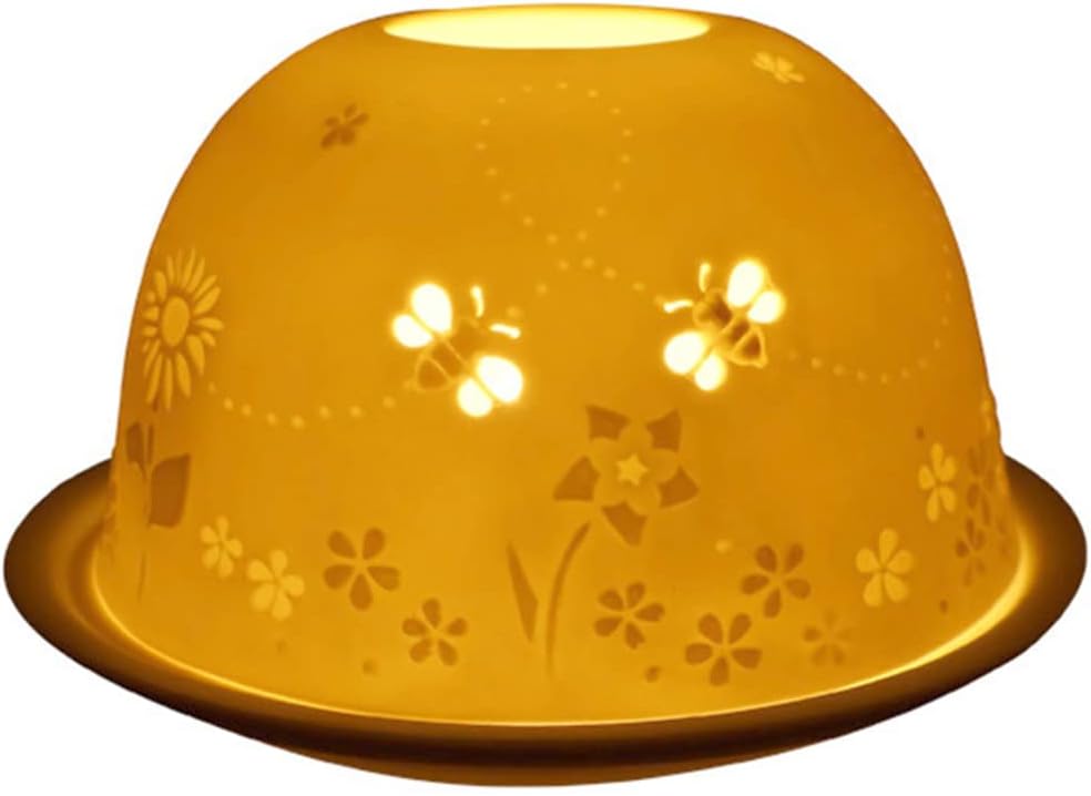 Busy Bees Tealight Candle Holder from Light-glow by Welino