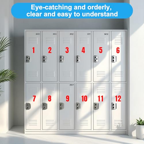 Hexizexi 20 Blatt Zahlen Aufkleber 10cm Klebezahlen Wetterfest Klebezahlen Schwarz 0-9 Große Zahlen Sticker für Hausnummer Schilder Postkasten Mülltonne