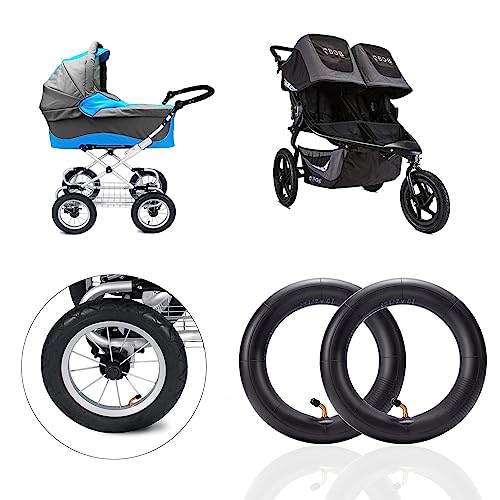 Image of 10x2 Inner Tubes -10'' x 1.95 /2.125 BPA /Latex Free Premium Quality Butyl Rubber Tire Tubes Compatible with Bike Schwinn Trike Roadster /Tricycle /BoB Revolution Motion Tire(2 Pack)