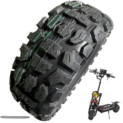inxing 100/65-6.5 Off Road Vacuum scooter tires ，11 Inch Replacement Wider and Thicker Tires for 90/65-6.5 Motorcycle scooter tire - Thumbnail 5