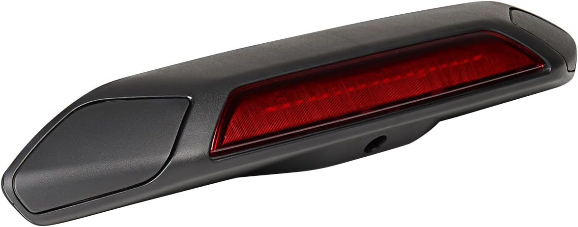 20W LED 3rd Third Brake Light OE JK4Z13A613AA, JK4Z13A613AD Compatible with 2018-2019 Ford Transit 150 250 350 350HD Red Lens + Matte Black Base