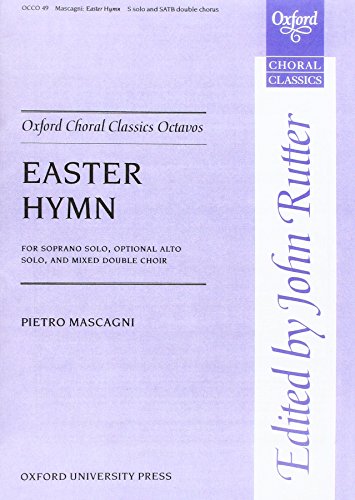 EASTER HYMN FROM CAVALLERIA RUSTICANA CHANT: Paperback