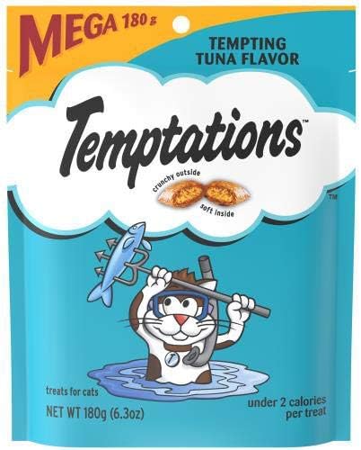 Whiskas Cat Treats, Tempting Tuna Flavor, 6.35-oz. (Pack of 6)6