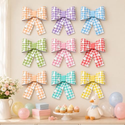 MotiMind 9 Pcs 3D Silly Goose Bulletin Board Large Bow Classroom Decoration by MotiMind - Used condition - US$8.67