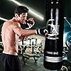 XDDIAS Punching Bag with Stand, 70'' Freestanding Punching Bag for Adult, Heavy Boxing Bag with Suction Cup Base Kickboxing Bag for MMA Muay Thai Fitness