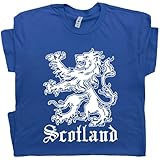 Scotland T Shirt Scottish Flag Lion Logo Crest Ireland Soccer Pub Bar Cool International Tee Mens Womens Kids Shirtmandude