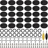 gi joe accessories Contenu de l'emballage : il s'agit d'un ensemble qui comprend 30 supports de présentation en plastique, 92 pièces de réparation = 20 crochets en T + 20 joints toriques + 50 vis + 2 outils de clé (figure non incluse)