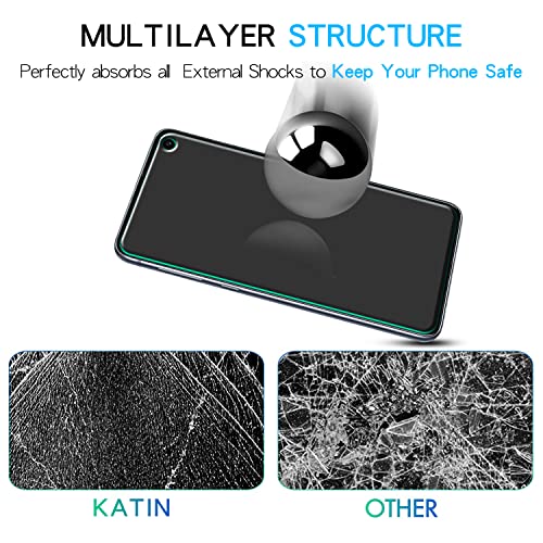 Katin [2-Pack] For Samsung Galaxy S10E Tempered Glass Screen Protector Anti Scratch, Bubble Free, 9H Hardness, Case Friendly #TOP5