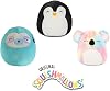 SQUISHMALLOW Kellytoy - Bundle of 3pcs Squishmallows 5 Inch Each - Assortment A - Luna, Katya, Aqua - Super Soft Plush Toy Animal Pillow Pal Pillow Buddy