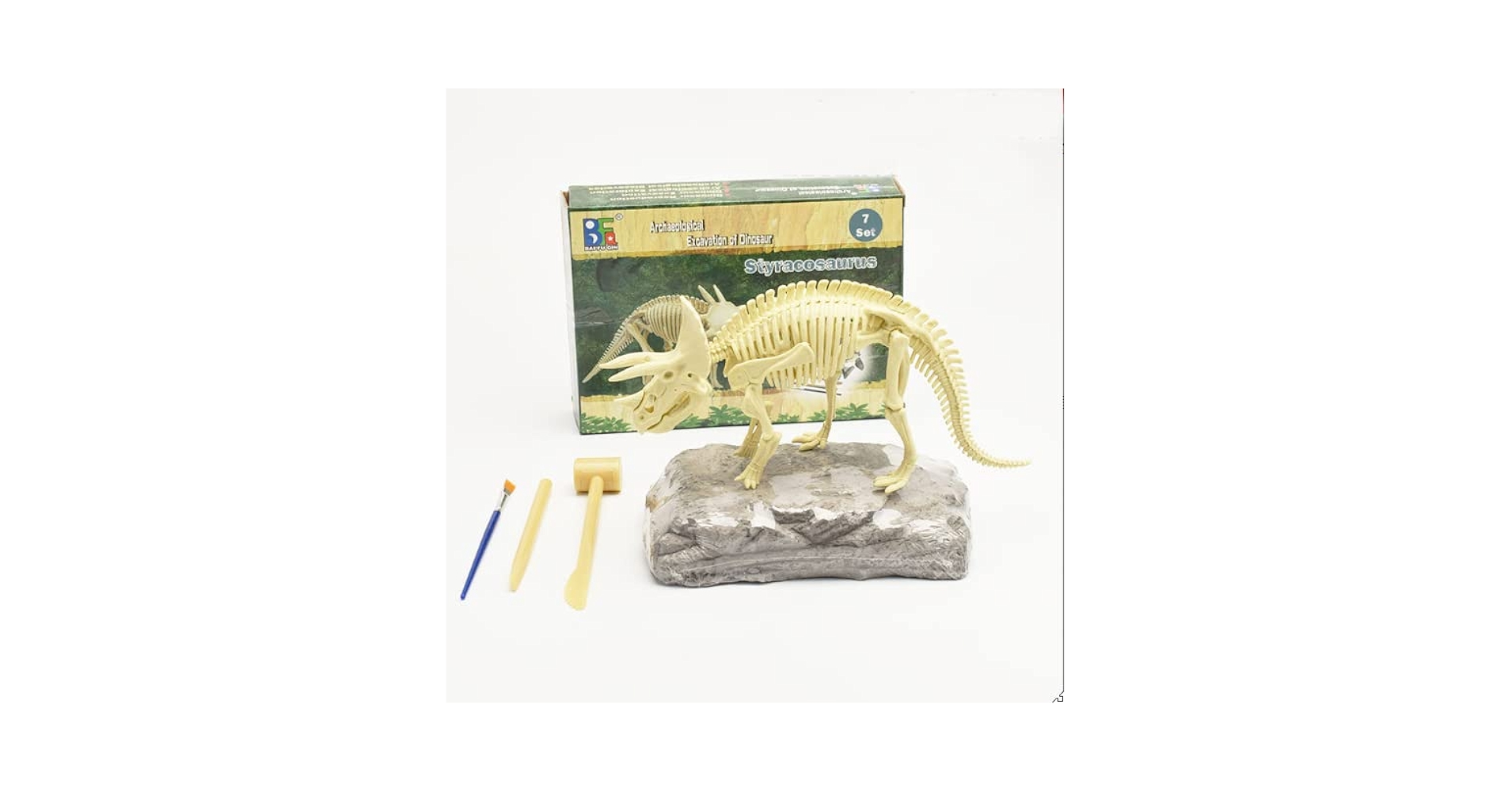 Amazon | 正直屋 恐竜発掘骨格 化石発掘キット 化石 発掘