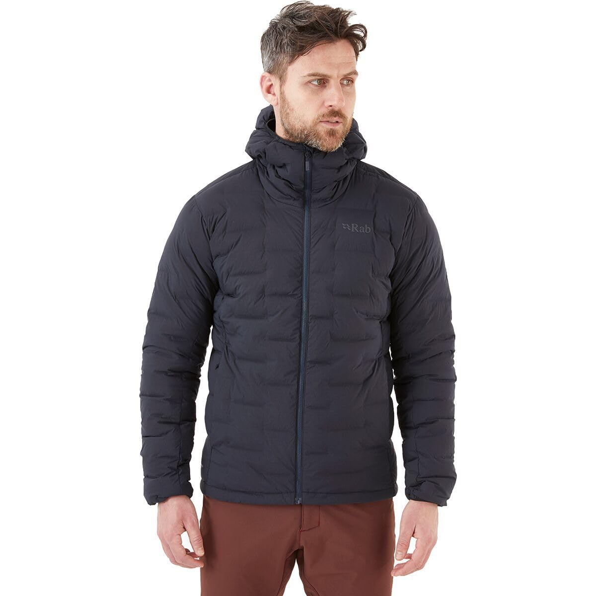 Rab Men's Cubit Stretch Down Hoody - Ebony - SML