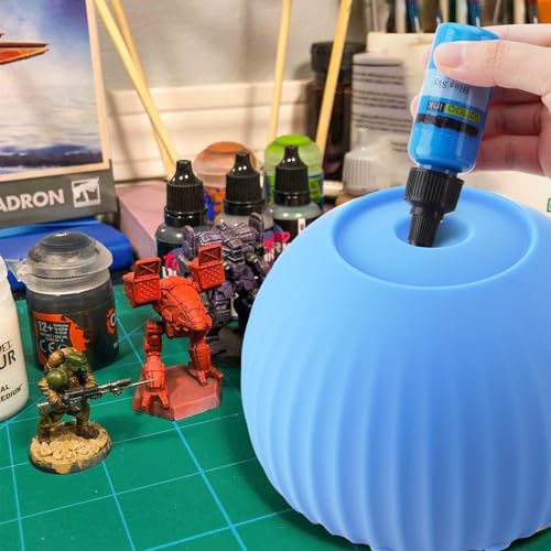 eLabPal Vortex Mixer, Mini Nail Polish Shaker & Paint Shaker, 5000RPM Brushless Motor - Lab Mixer for Lash Glue, Acrylics, Inks, Pro Acryl Paints (Mixing Balls Included) - Thumbnail 6
