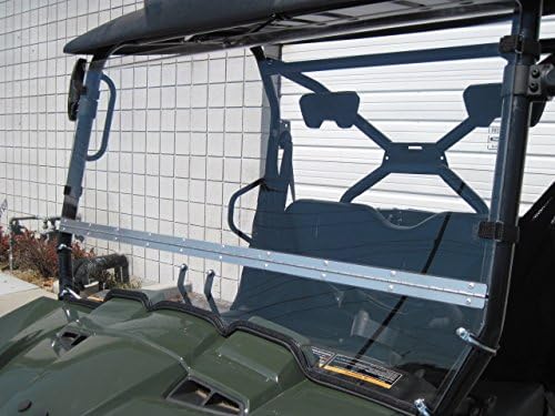TerraRider Tilting UTV Windshield Compatible with Arctic Cat Prowler 500 (2017+) - Standard 3/16" (Compatible With The Tracker 500)