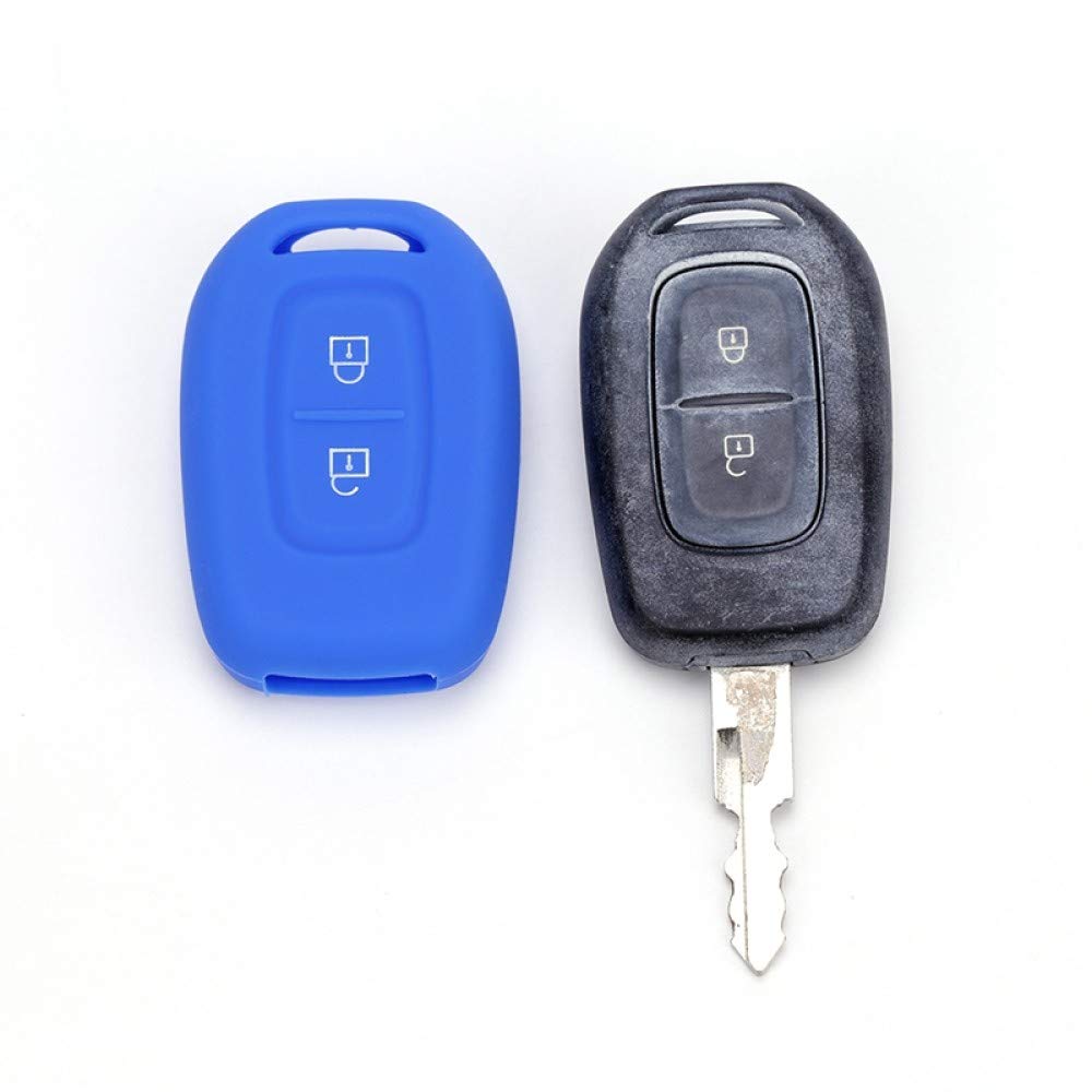 Custodia In Silicone TPU Per Chiave Auto Renault Dacia - Ninuypoy, Colori Vari, Con Portachiavi
