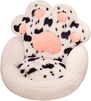 Cat Paw Cushion Comfy Chair Plush Seat Cushions Lazy Sofa Floor Pillow for Gaming Chairs Student Dormitory Office Room Decor