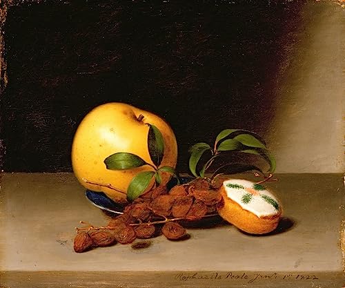 Tableau Nature morte au gâteau Raphaelle Peale impression d'art 60x90cm