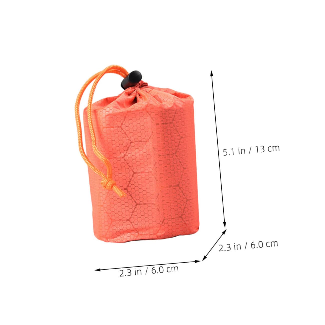 Toddmomy 2pcs Sleeping Bag Compression Sack Insulated Emergency Bag Portable Camping Gear Warm for Outdoor Activities Random Color