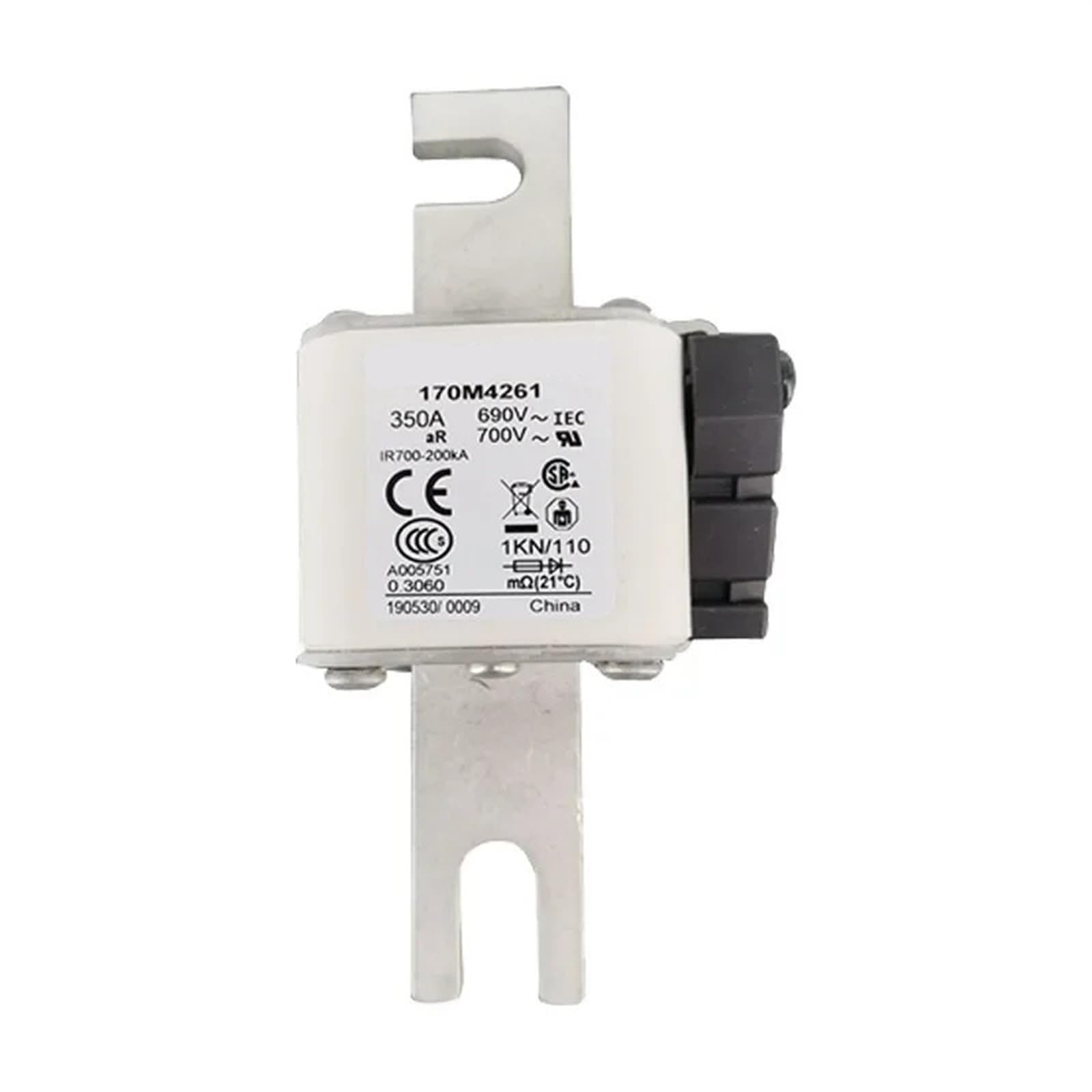 Fusible 170M4260 et 170M4261 pour applications industrielles