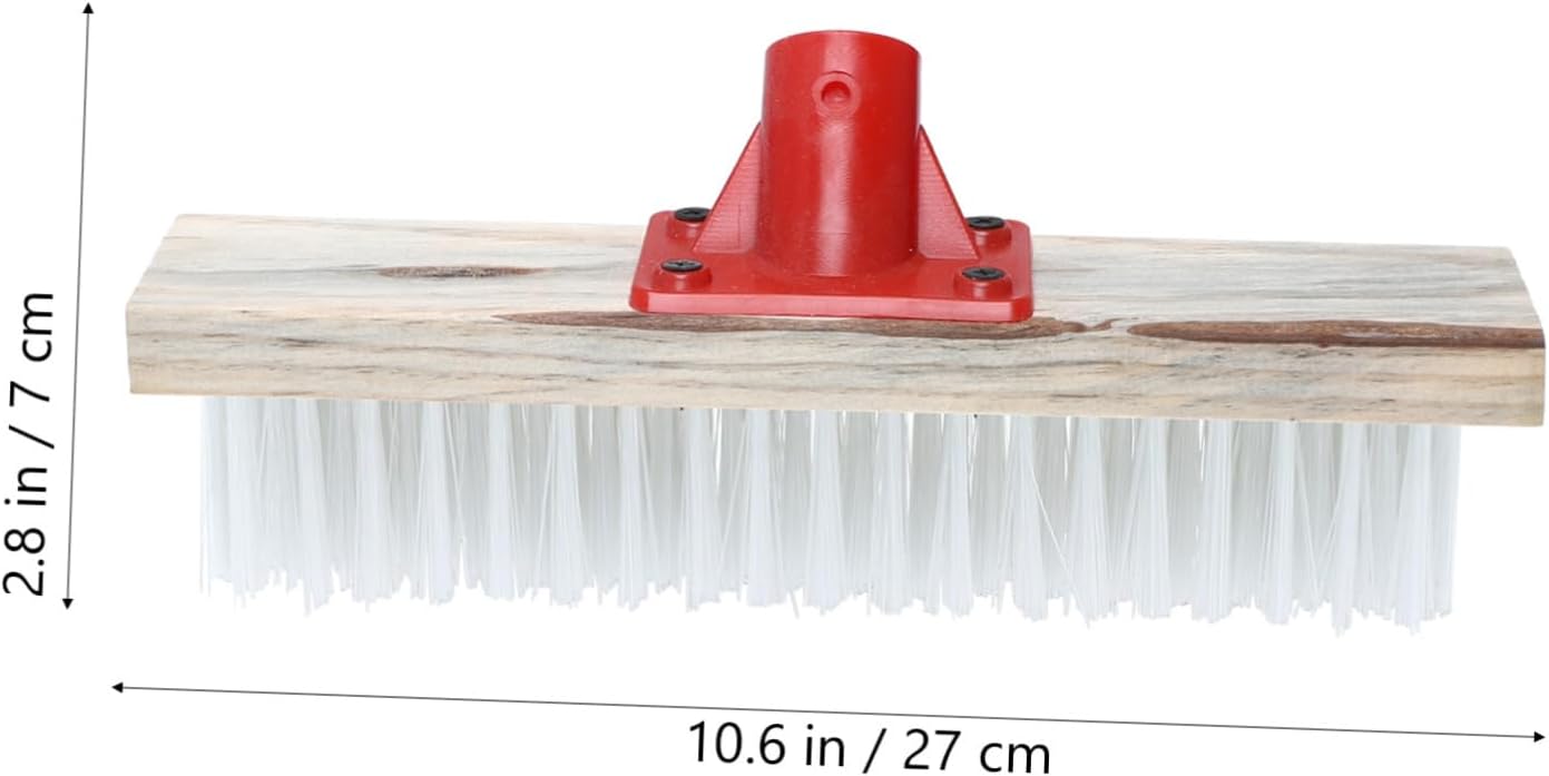 SECFOU Hard Bristle Brush Head Floor Scrubbing Brush for Cleaning Replacement Head