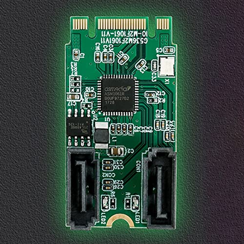 Extension de stockage pour PC fixe avec l'adaptateur RAID PCIe M.2 vers SATA - 4