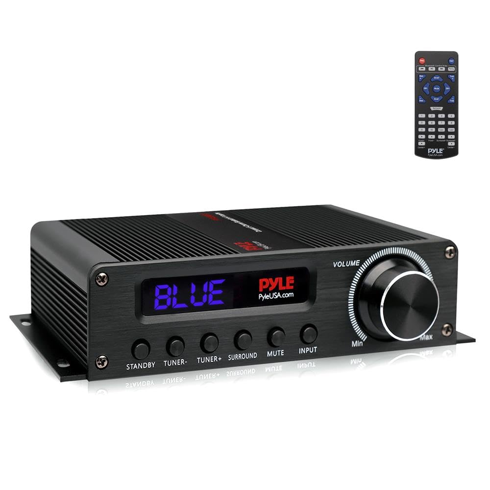 Pyle Amplificateur HiFi 100 W avec Bluetooth, récepteur 5.1 canaux