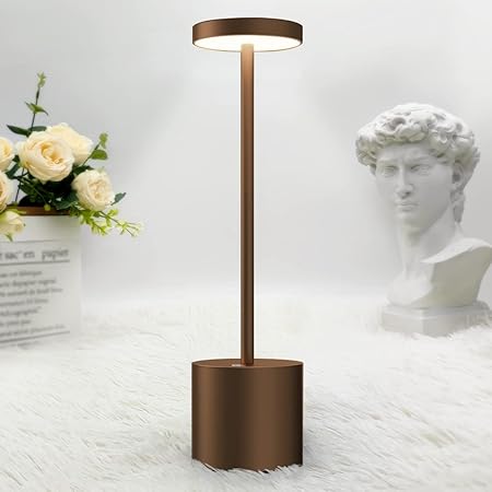 2 Lampade Da Tavolo LED Ricaricabili - 6000mAh, 3 Modalità Luce, Impermeabili IP54 Per Esterno E Interno - Foto 10
