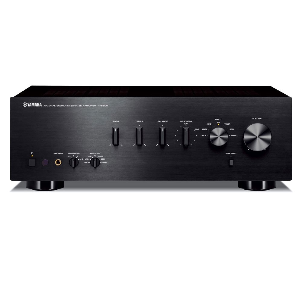 Yamaha A-S500BL Integrated Stereo Amplifier (Black) : Amazon.in