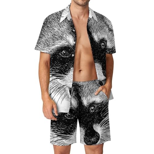 Ensemble plage renard noir et blanc pour vos vacances d'été en S