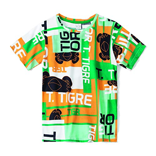 Camiseta Active Tigor T. Tigre meninos, Verde, 8