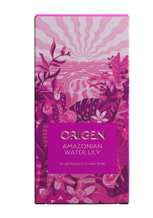 O~rigen Water Lily Eau de Parfum for Women, Fresh Floral Citrus Scent, 3.3 oz - Image 2