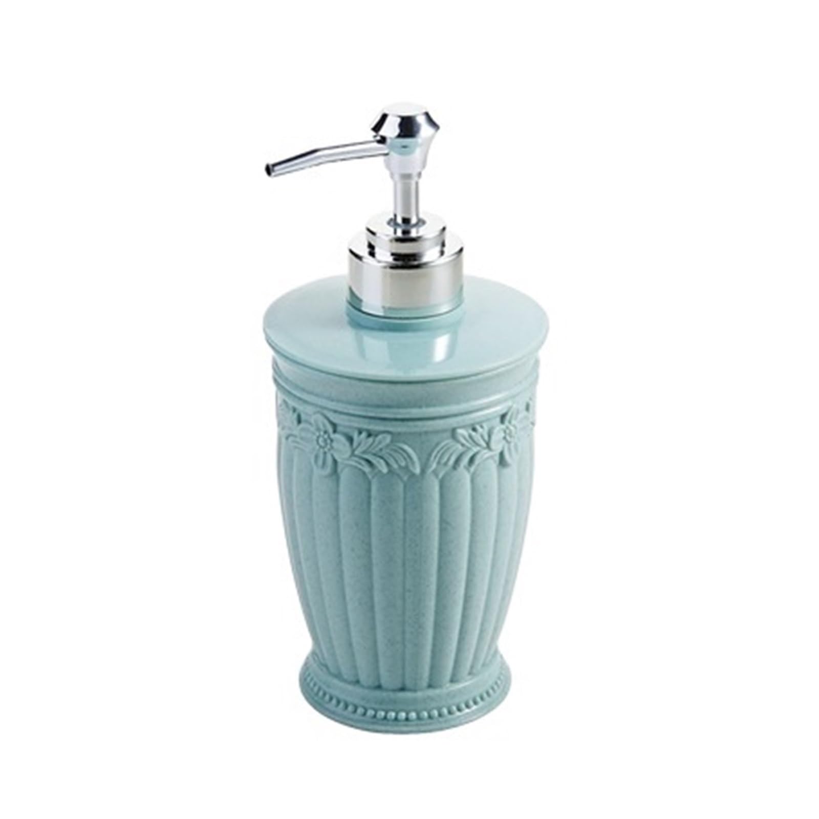 soap dispenser Plastic Refillable Soap Dispenser For Bathroom Premium Kitchen Liquid Pump Bottles(Blue)