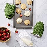 KitchenAid Asteroid Mini Oven Mitt Set, Matcha