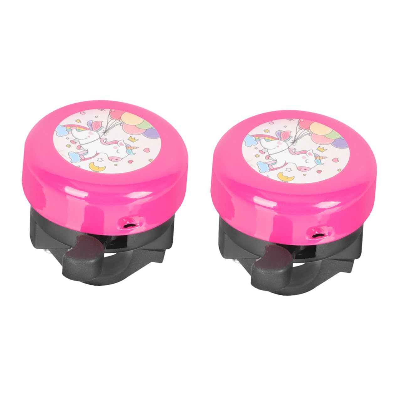 ibasenice Timbre De Bicicleta para Diseño De Caricatura Sonido Fuerte Compatible con Manillares para Bicicletas Y Scooters Material Seguro Y Duradero