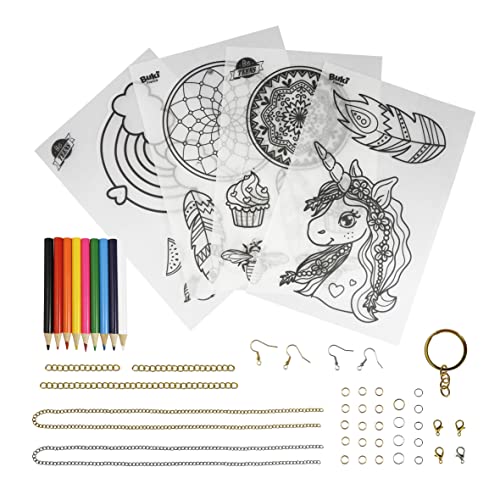 Abalorios BUKI Be Teens con colgantes metálicos para diseñar pulseras de moda 3