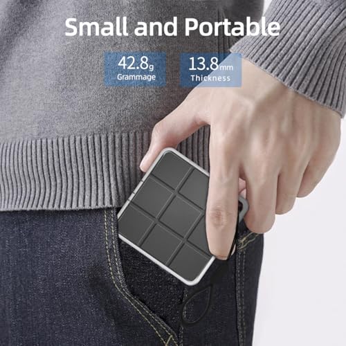 Carcasa externa para SSD M.2 NVMe y SATA USB 10Gbps miniatura 6