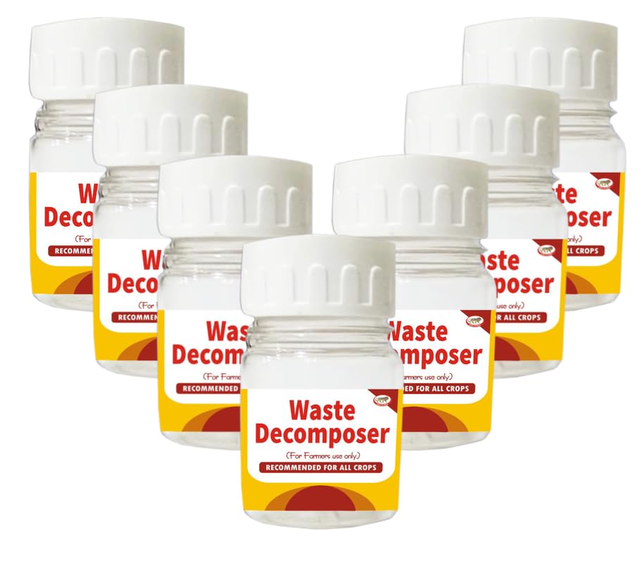 Image of Waste Decomposer (Pack of 7) Organic NCOF WDC Decomposer for Kitchen Compost Maker & Potting Mixture