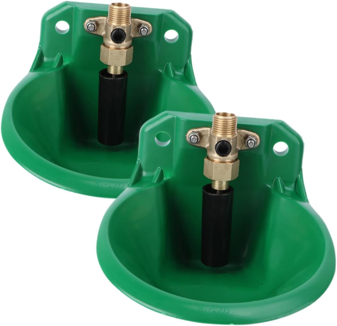 2Pcs Automatic Sheep Drinking Fountain with Copper Valve Durable Water Bowl for Livestock Easy to Install Design for Sheep and Goats