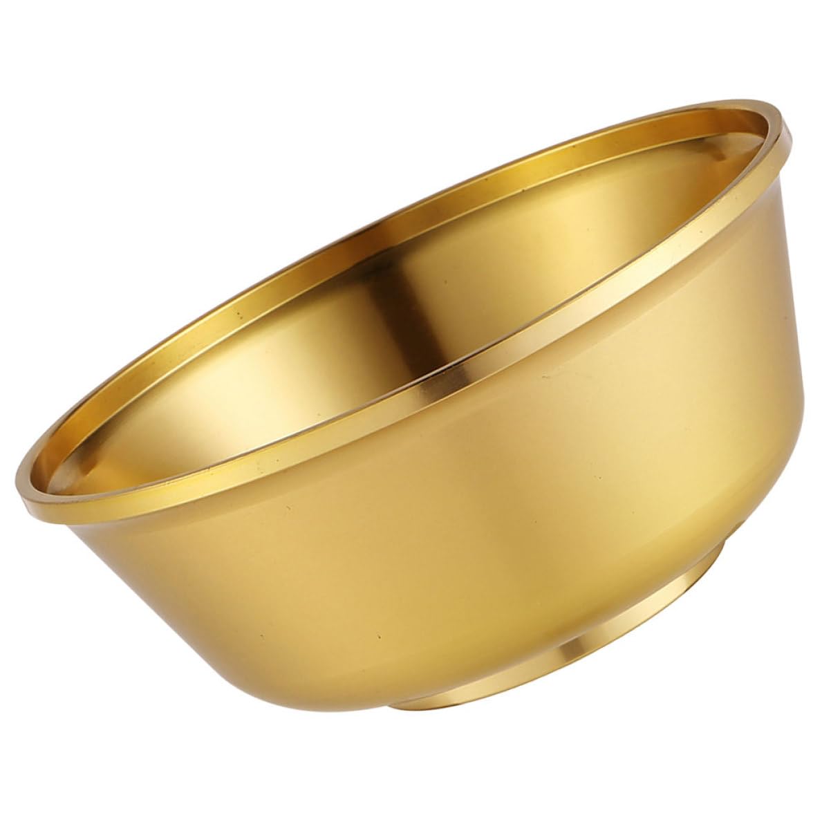 VINTORKY Decorative Offering Cup Delicate Holy Cup Exquisite Offering Cup Wear-resistant Buddhism Cup Decorative Holy Cup Desktop Holy Cup Tabletop Buddhism Cup Gold Decor Copper Golden