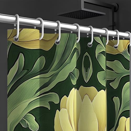 Rideau de douche imperméable 180x200 lavable en machine rideau salle de bain - 6