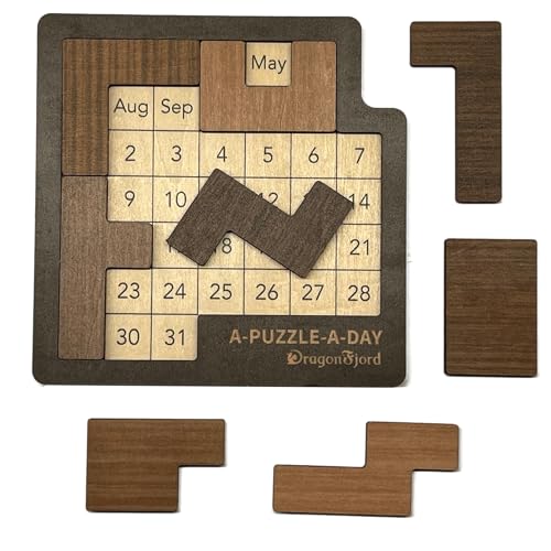 A-Puzzle-A-Day Deluxe: El Calendario Original de Puzzles Diarios con Más de 365 Retos de DragonFjord miniatura 4