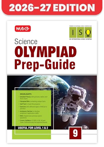Image of MTG Science (ISO) Olympiad Prep Guide Class 9 | Detailed Theory, Exercise with Self Test For Practice | SOF Olympiad Books For Exam 2026-27 (Useful For Level-1 & 2)