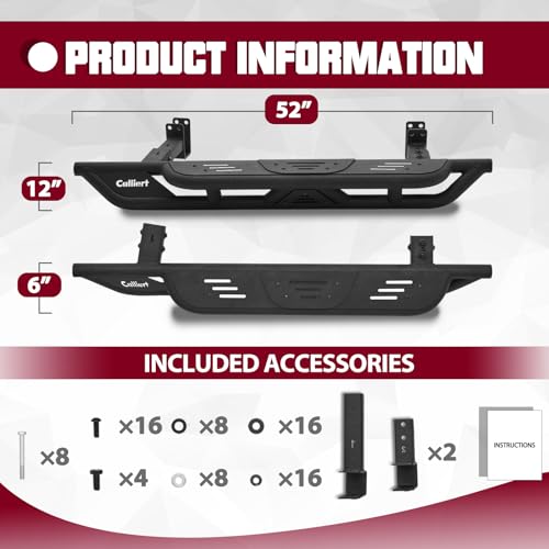 Estribos laterales para Jeep Wrangler TJ 1997-2006 miniatura 3