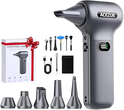 Soplador de Polvo Eléctrico 350000RPM,Velocidad variable (0-100 niveles) Aire Comprimido Limpieza PC con Batteria 12000mAh, Soplador Aire Comprimido para Laptop, Teclado, Coche | Ya disponible en tu tienda friki favorita! En mundofriki.es! Soplador de Polvo Eléctrico 350000RPM,Velocidad variable (0-100 niveles) Aire Comprimido Limpieza PC con Batteria 12000mAh, Soplador Aire Comprimido para Laptop, Teclado, Coche | Ya disponible en tu tienda friki favorita! En mundofriki.es!