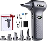 Souffleur Air Comprimé 350000TR/Min, Dépoussiérant Puissant Électrique avec 10500mAh Batte...