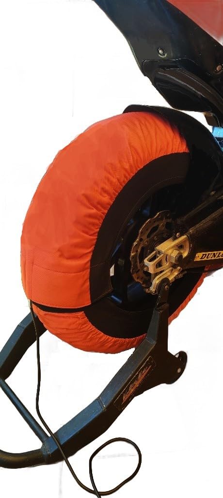 Motorrad Reifenwärmer 120/70-17 180-200/55-17 einstellbar bis 100 Grad