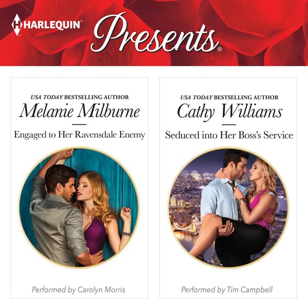 Cover art for Engaged to Her Ravensdale Enemy & Seduced into Her Boss's Service