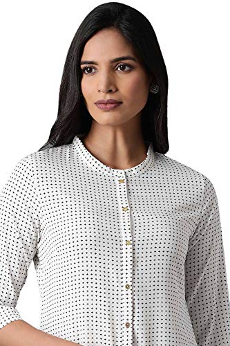 Image of W for Woman Women's Polyester Regular Kurta
