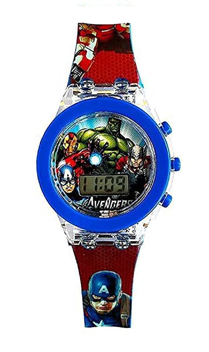 KushJay Avenger Glowing Watch for Kids with Light (B09P5BS2Y2) Amazon Price History, Amazon Price Tracker
